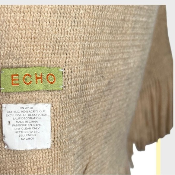 ECHO Acrylic Animal Print Scarf - Picture 4 of 4